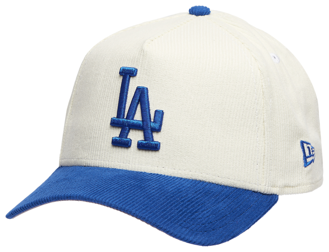 New Era Dodgers 940 A Frame Corduroy Cap Image 1 of 5. Tap to open photo gallery.