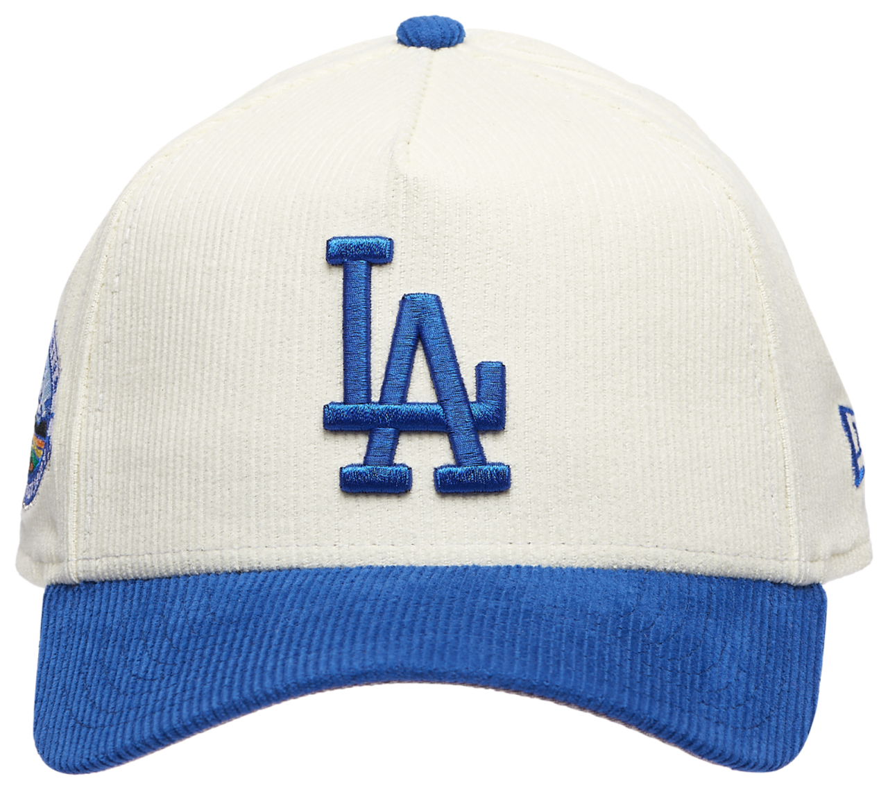 New Era Dodgers 940 A Frame Corduroy Cap Image 2 of 5. Tap to open photo gallery.