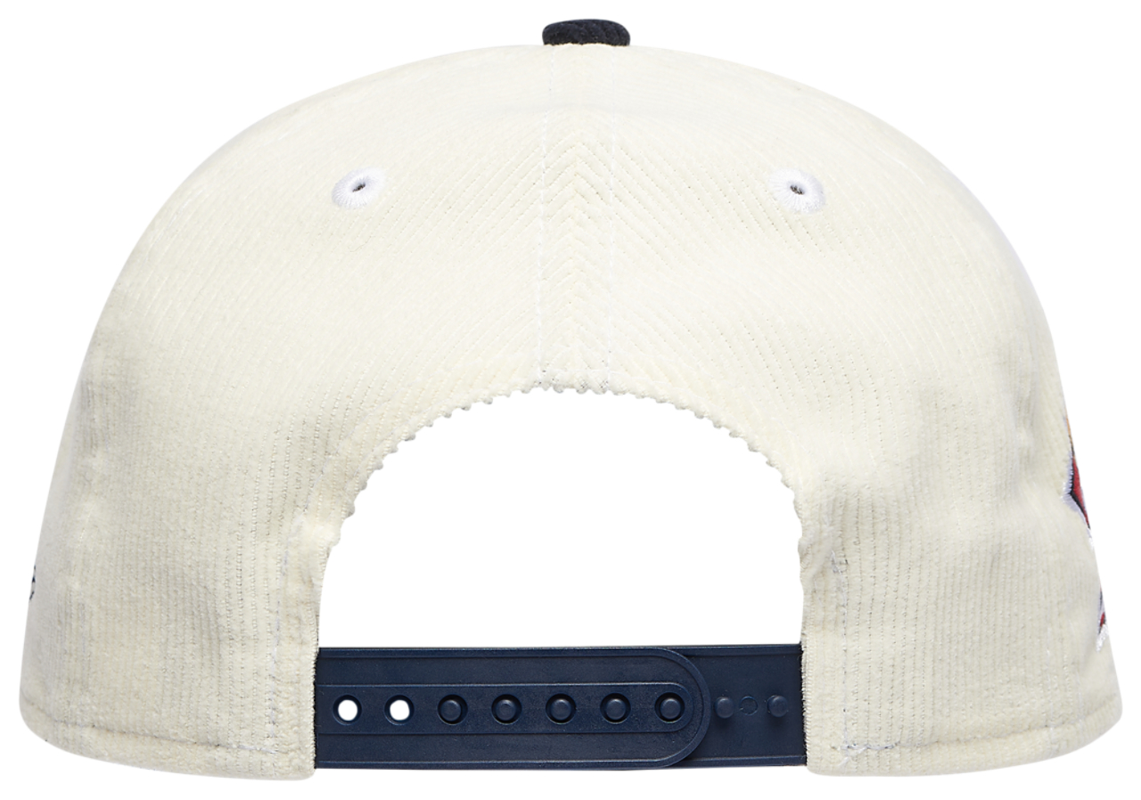 New Era Braves 940 A Frame Corduroy Cap Image 4 of 5. Tap to open photo gallery.