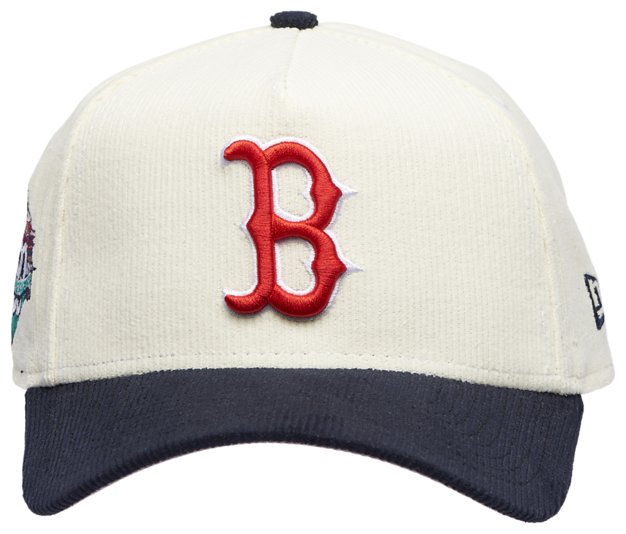 New Era Red Sox 940 A Frame Corduroy Cap Image 2 of 5. Tap to open photo gallery.
