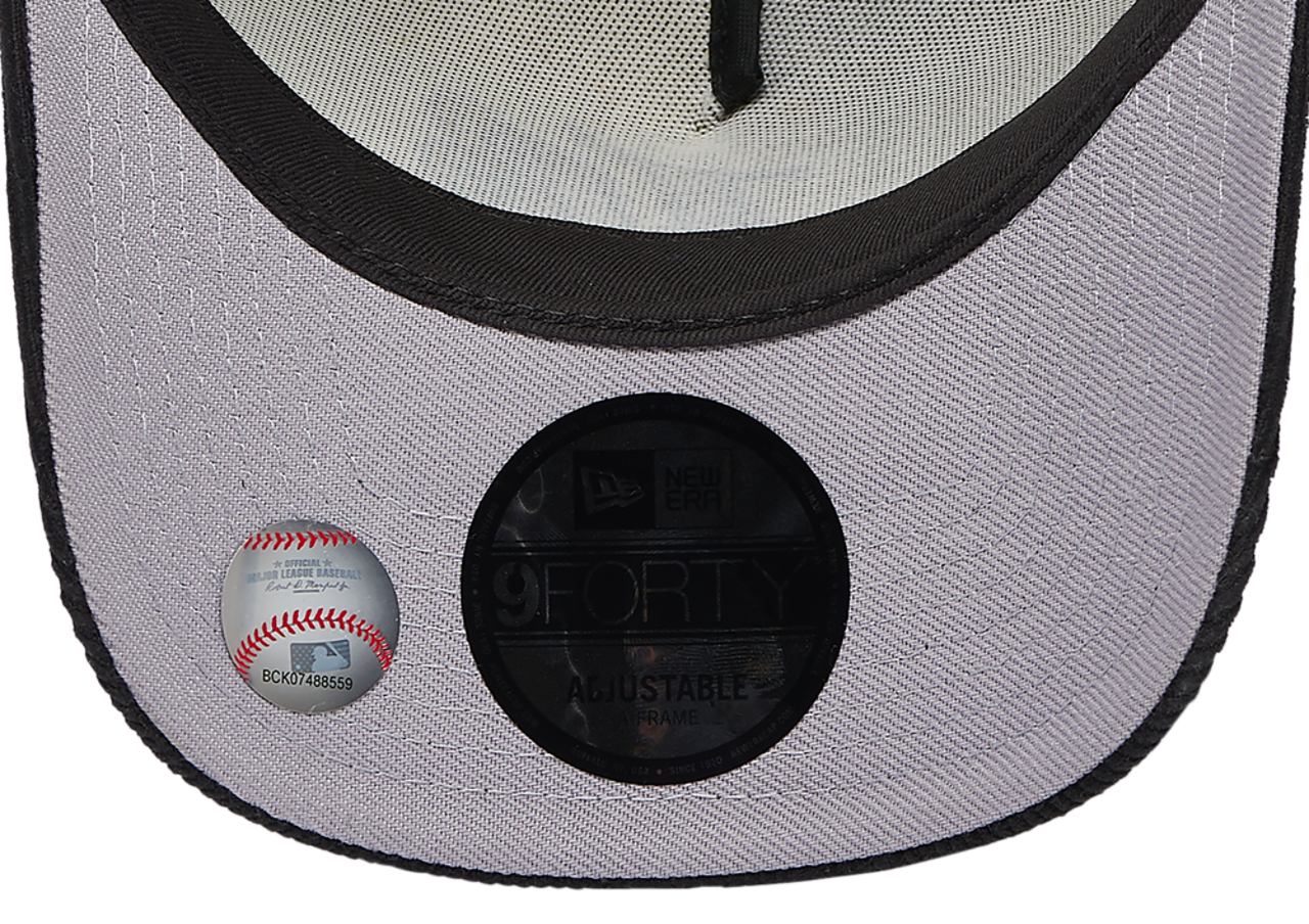 New Era Rays 940 A Frame Corduroy Cap Image 5 of 5. Tap to open photo gallery.