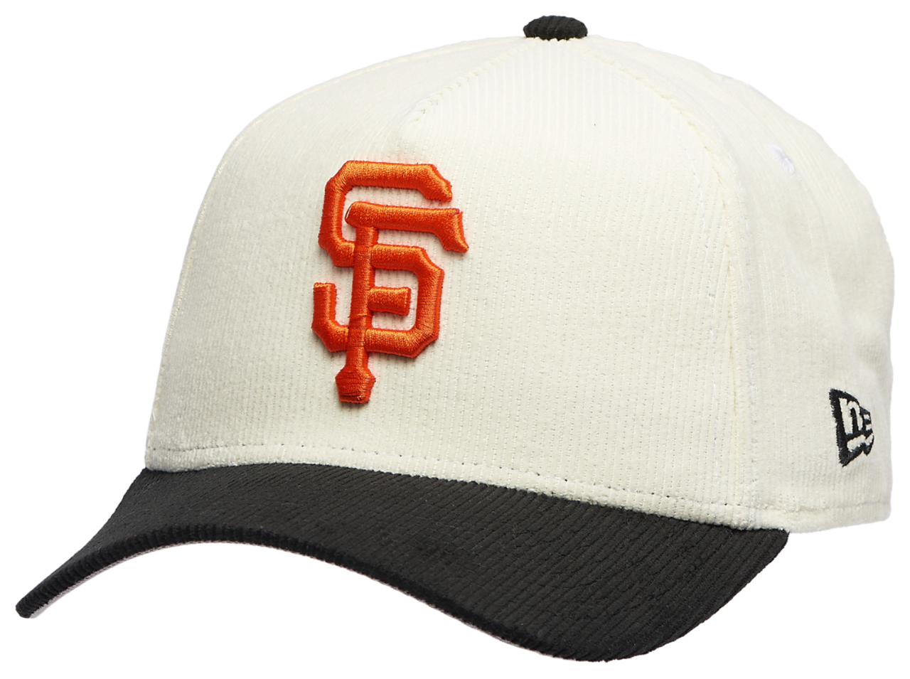 New Era Giants 940 A Frame Corduroy Cap Image 1 of 5. Tap to open photo gallery.