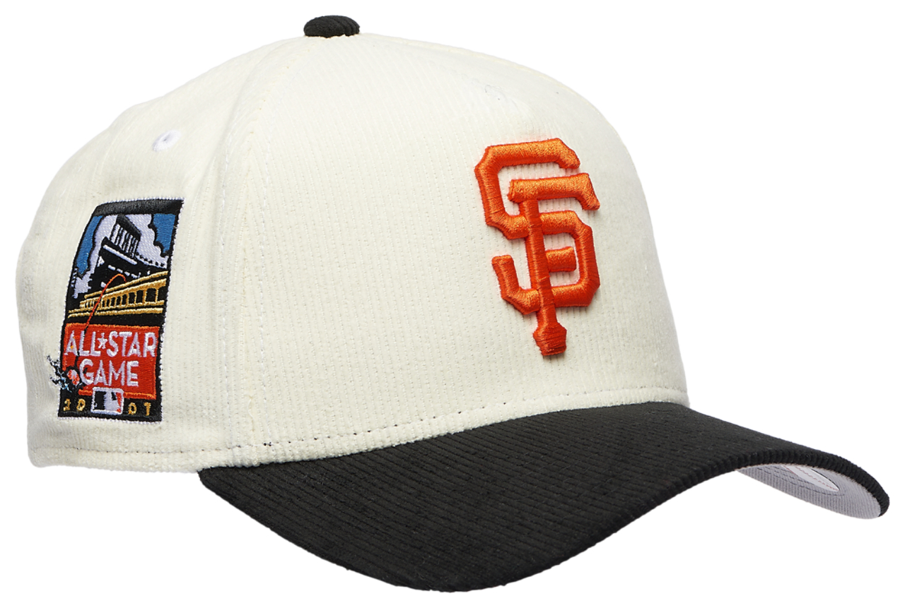 New Era Giants 940 A Frame Corduroy Cap Image 3 of 5. Tap to open photo gallery.