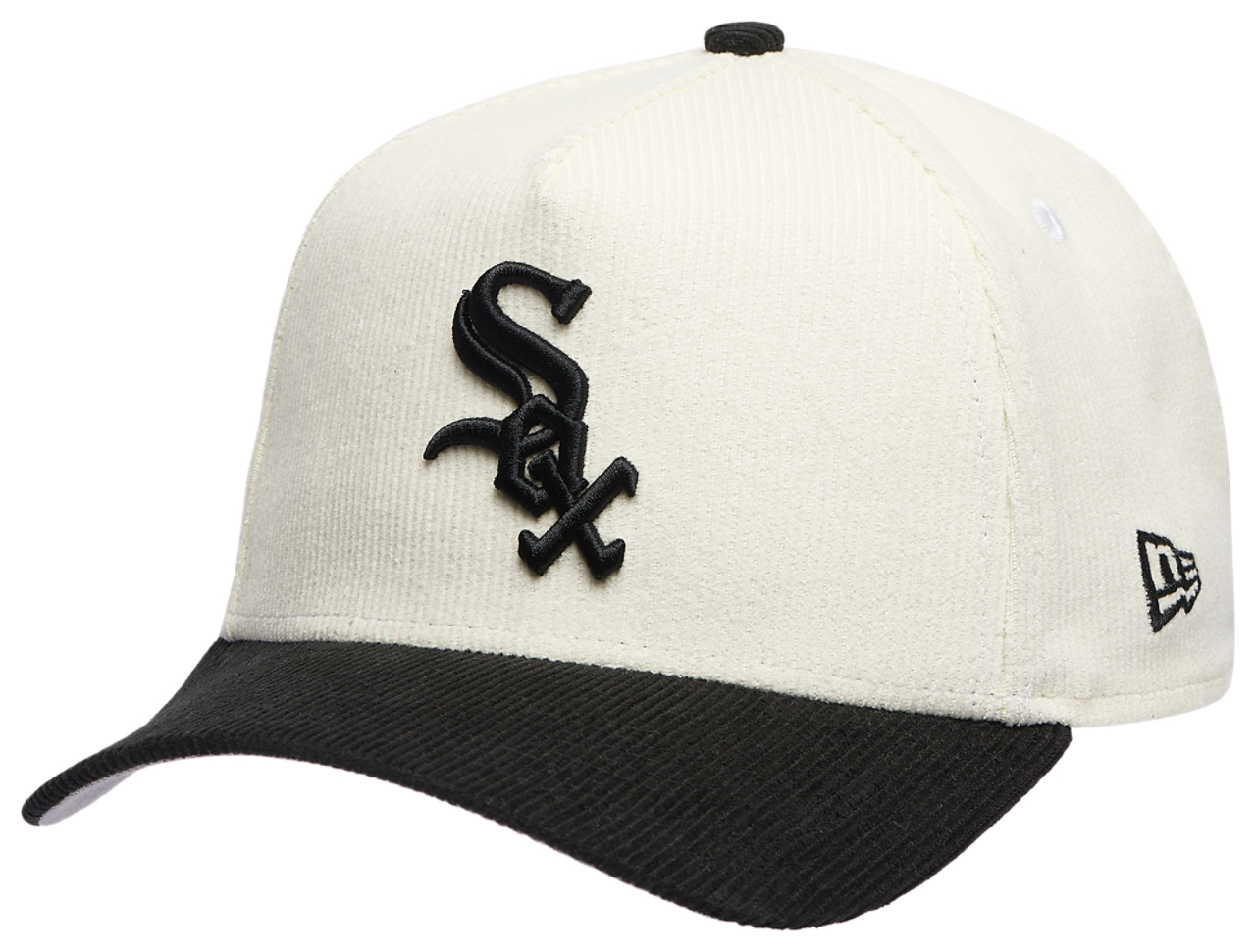 New Era Marlins 940 A Frame Corduroy Cap Image 1 of 5. Tap to open photo gallery.