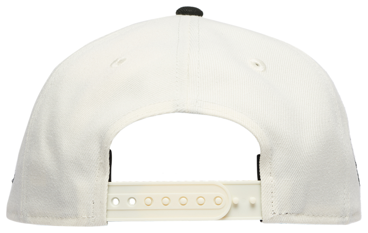 New Era Nets Team 9FORTY A-Frame Chrome Cap Image 4 of 5. Tap to open photo gallery.