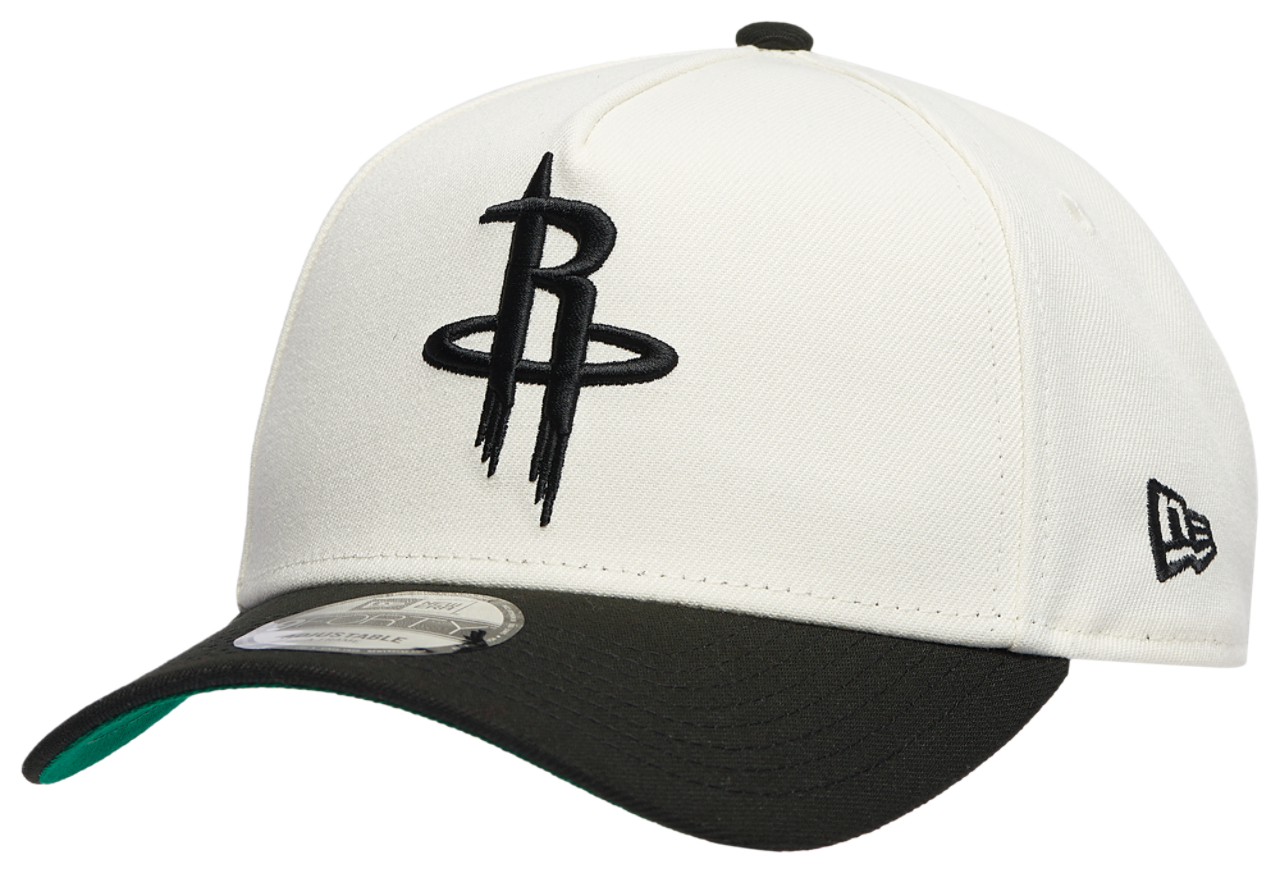 New Era Rockets Team 9FORTY A-Frame Chrome Cap - Men's | Champs Sports
