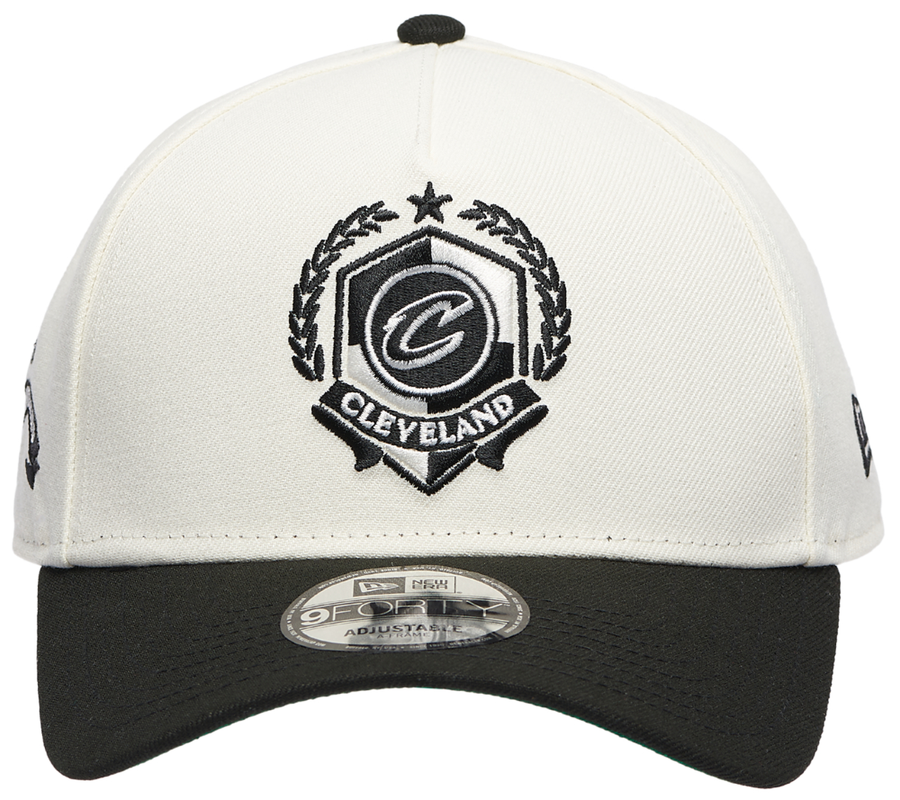New Era Cavaliers Team 9FORTY A-Frame Chrome Cap Image 2 of 5. Tap to open photo gallery.