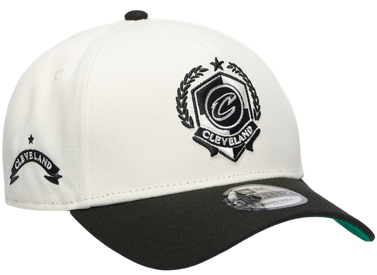 New Era Cavaliers Team 9FORTY A-Frame Chrome Cap Image 3 of 5. Tap to open photo gallery.