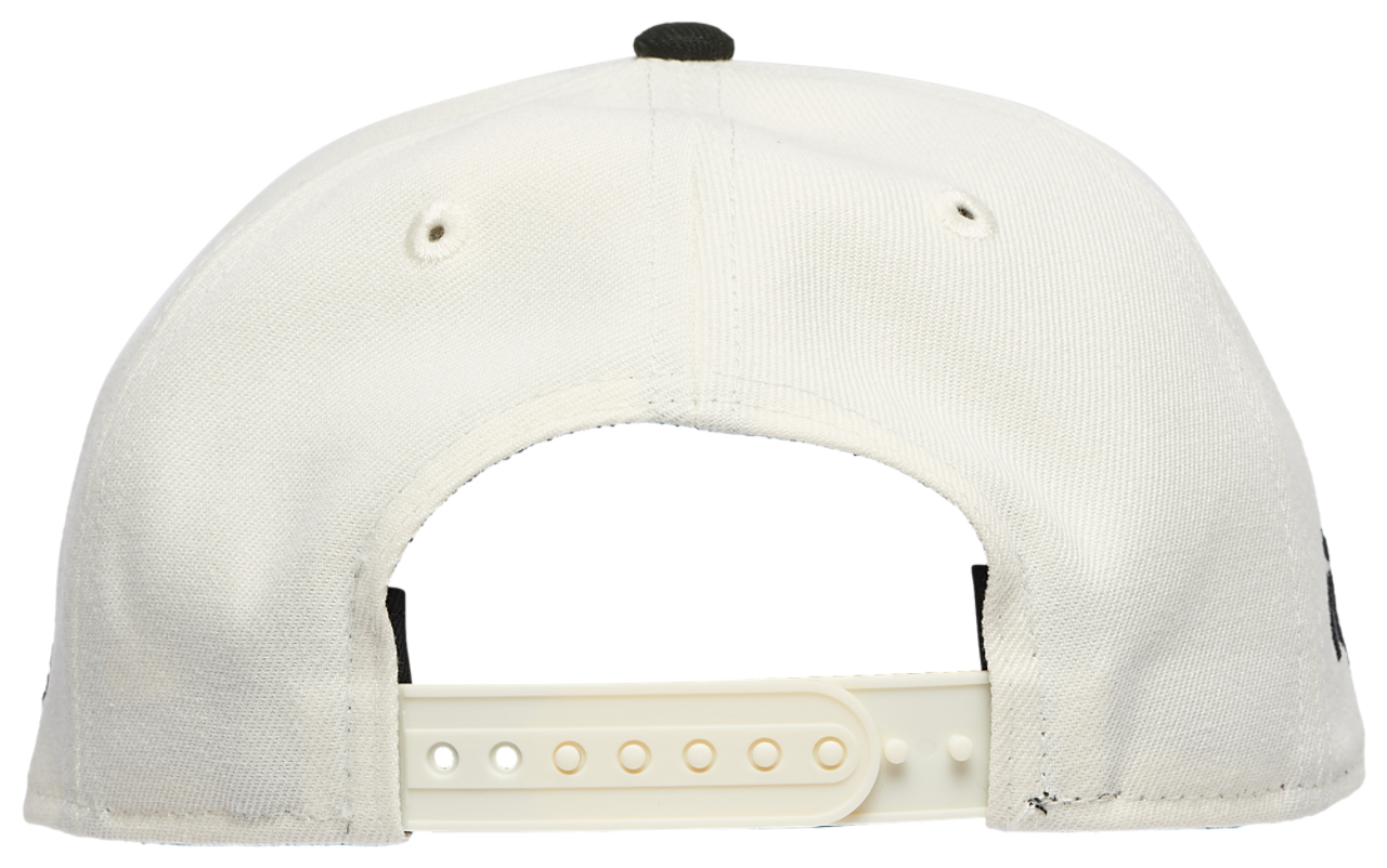 New Era Trailblazers Team 9FORTY A-Frame Chrome Cap Image 4 of 5. Tap to open photo gallery.