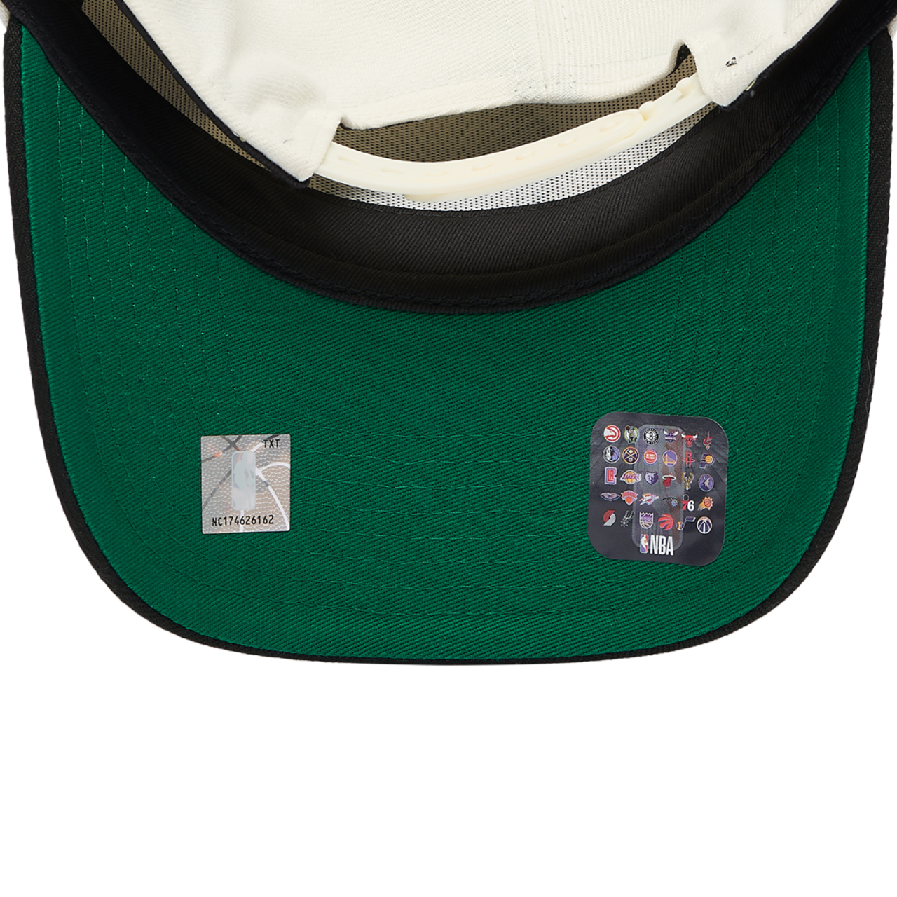 New Era Trailblazers Team 9FORTY A-Frame Chrome Cap Image 5 of 5. Tap to open photo gallery.