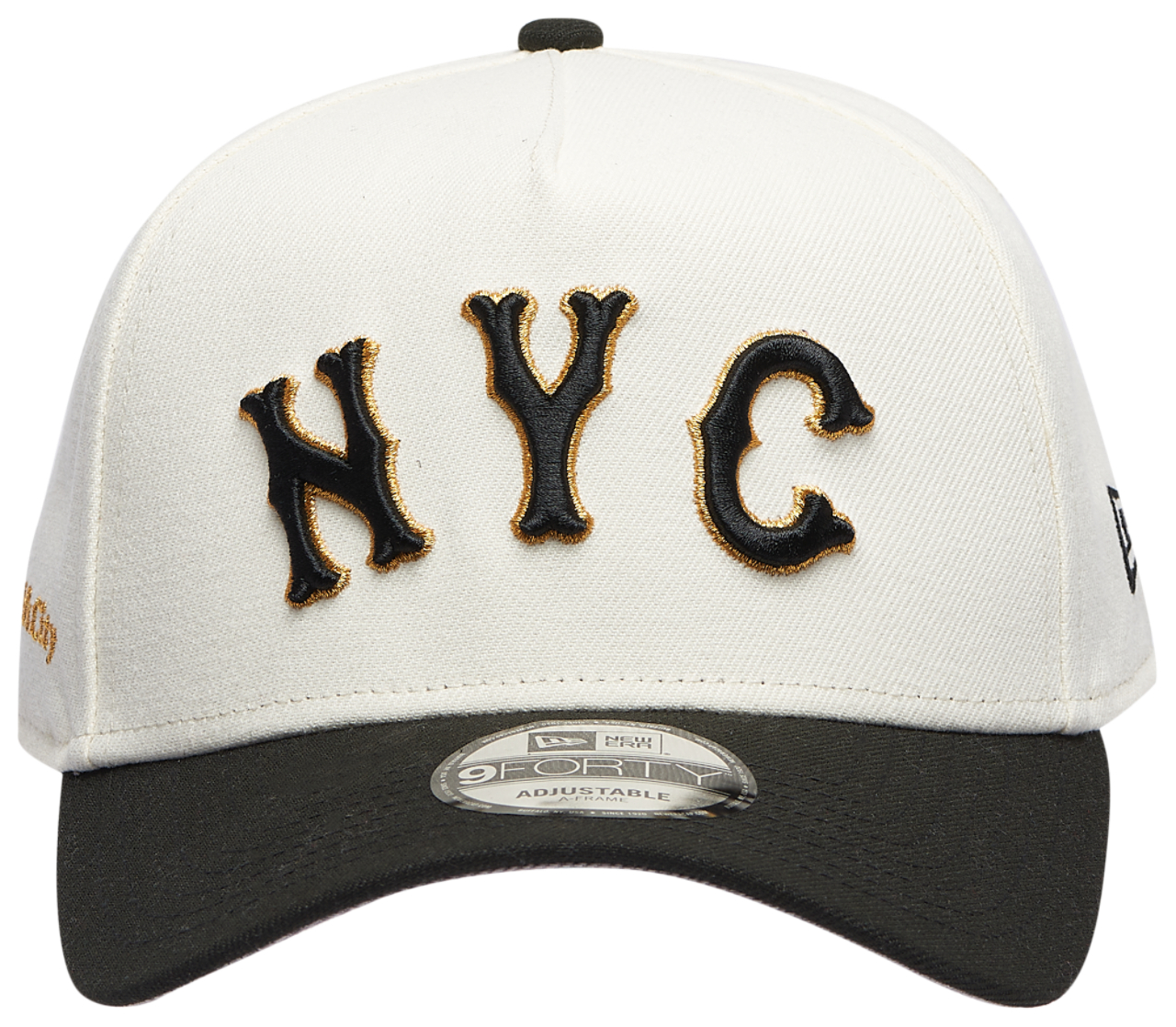 New Era Mets NYC 9Forty A-Frame 2Tone Wordmark Image 2 of 5. Tap to open photo gallery.