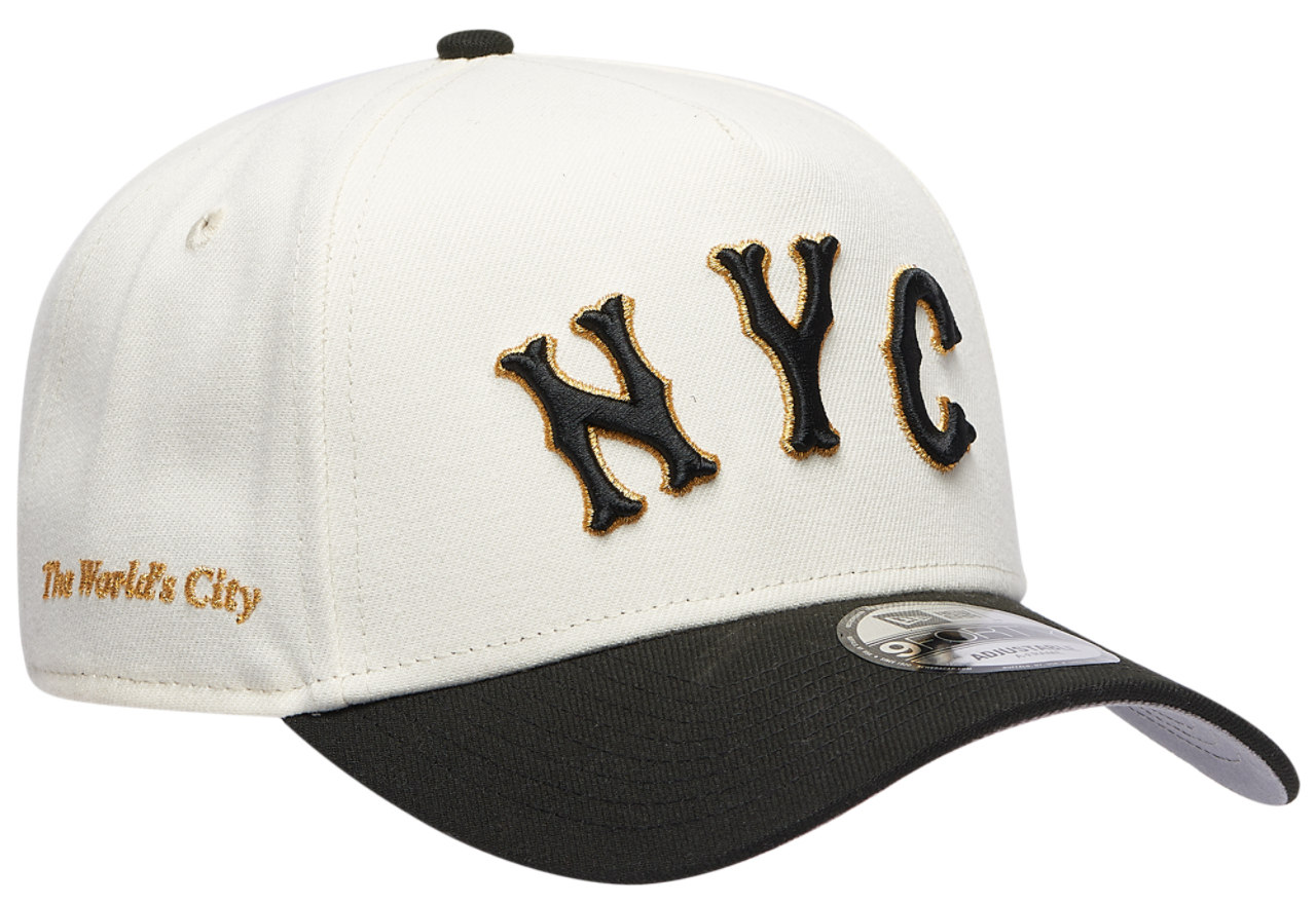 New Era Mets NYC 9Forty A-Frame 2Tone Wordmark Image 3 of 5. Tap to open photo gallery.