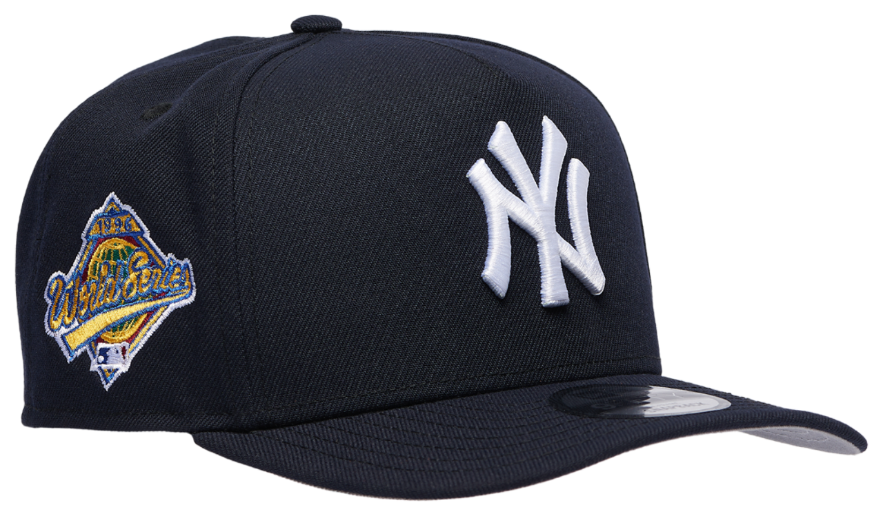 familiar ✖︎newera New Era Yankees 9Fifty A Frame World Series Cap - Men's | Foot Locker