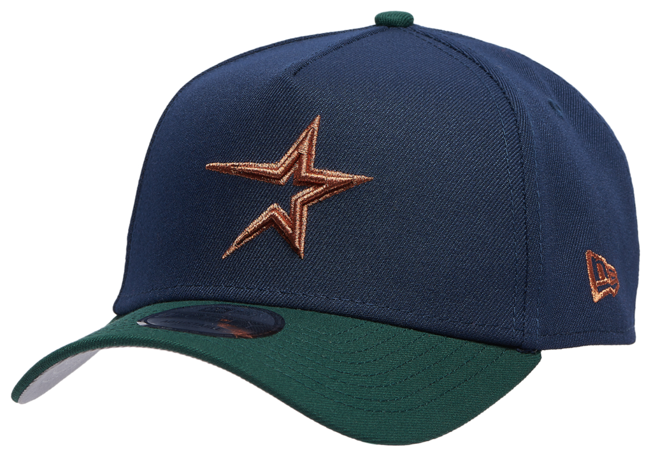 New Era Astros 9FORTY A-Frame Cap Image 1 of 5. Tap to open photo gallery.