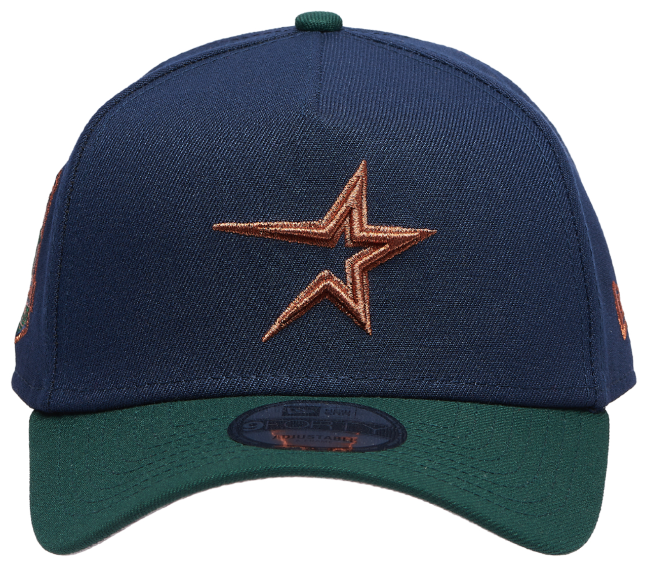 New Era Astros 9FORTY A-Frame Cap Image 2 of 5. Tap to open photo gallery.