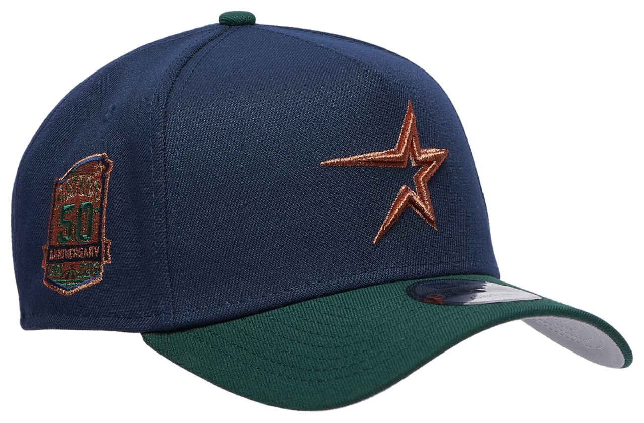 New Era Astros 9FORTY A-Frame Cap Image 3 of 5. Tap to open photo gallery.