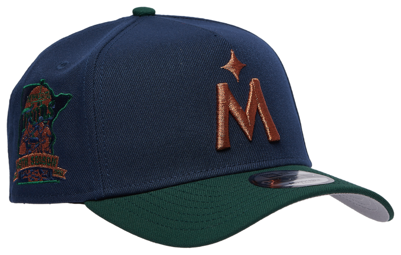 New Era Twins 9FORTY A-Frame Cap Image 3 of 5. Tap to open photo gallery.