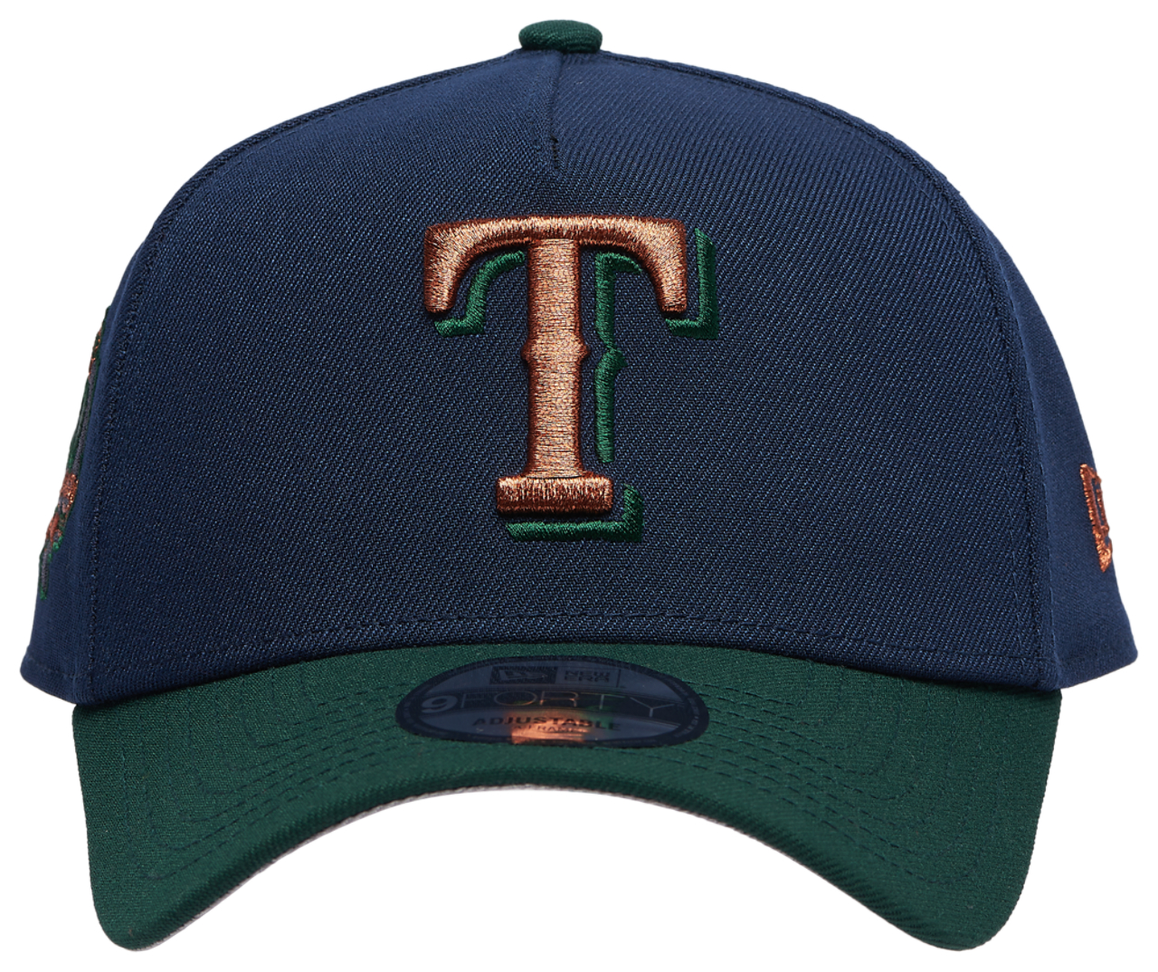 New Era Rangers 9FORTY A-Frame Cap Image 2 of 5. Tap to open photo gallery.