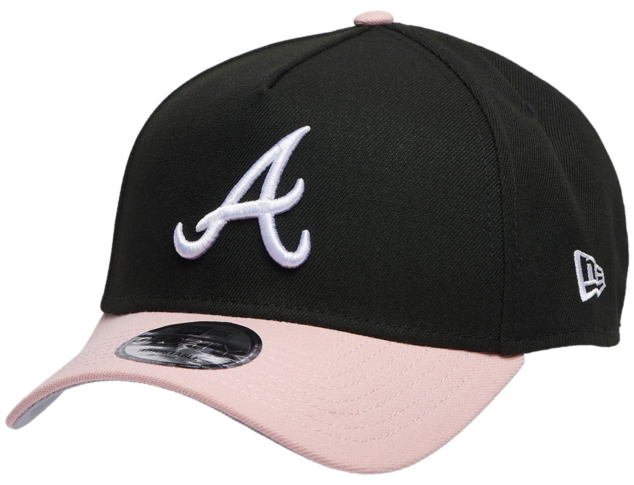 New Era Braves 9Forty A-Frame Cap Image 2 of 6. Tap to open photo gallery.