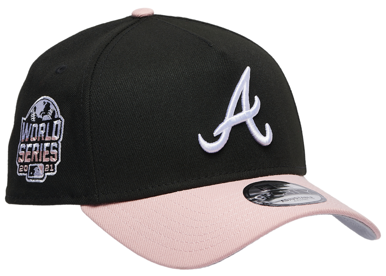 New Era Braves 9Forty A-Frame Cap Image 4 of 6. Tap to open photo gallery.