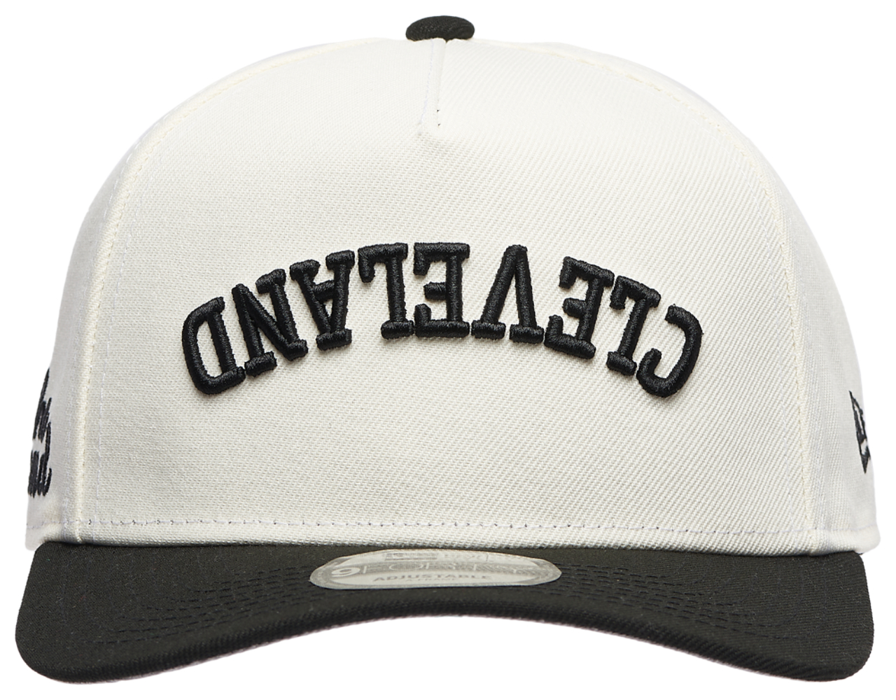New Era Indians Two Toned City Upside Wordmark Cap Image 3 of 6. Tap to open photo gallery.