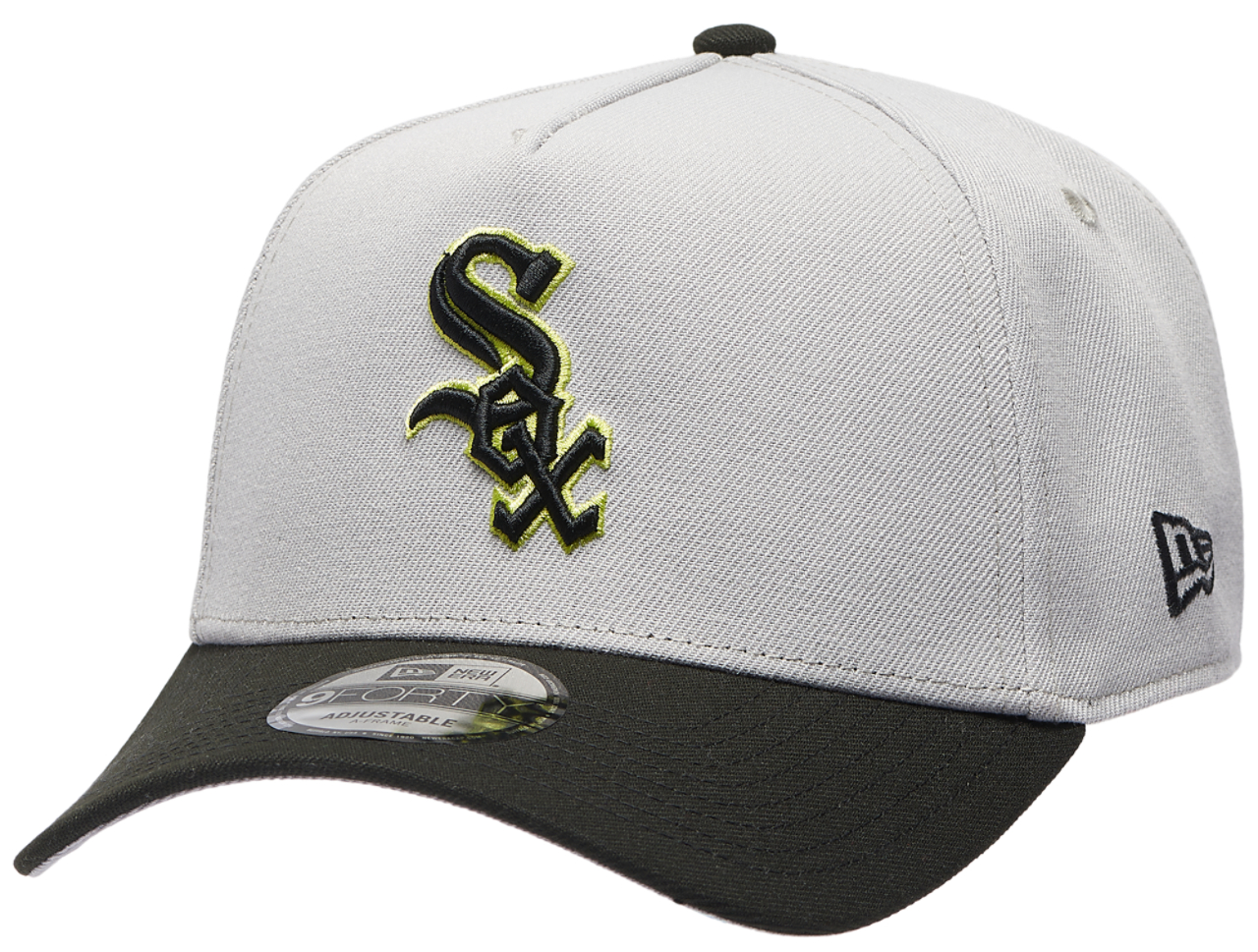New Era White Sox 9Forty Neon Cap Image 1 of 5. Tap to open photo gallery.
