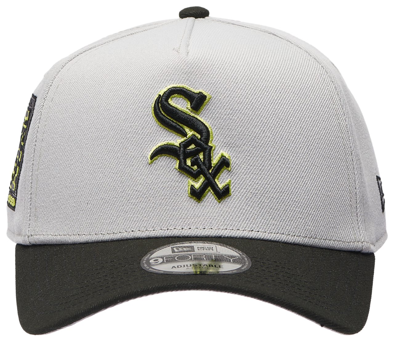 New Era White Sox 9Forty Neon Cap Image 2 of 5. Tap to open photo gallery.