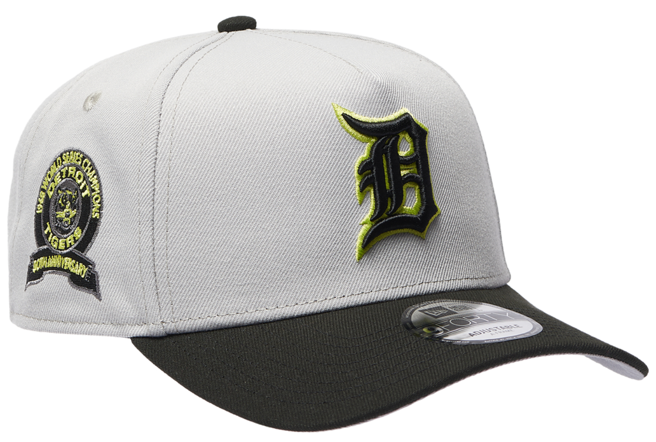 New Era Tigers 9Forty Neon Cap Image 3 of 5. Tap to open photo gallery.