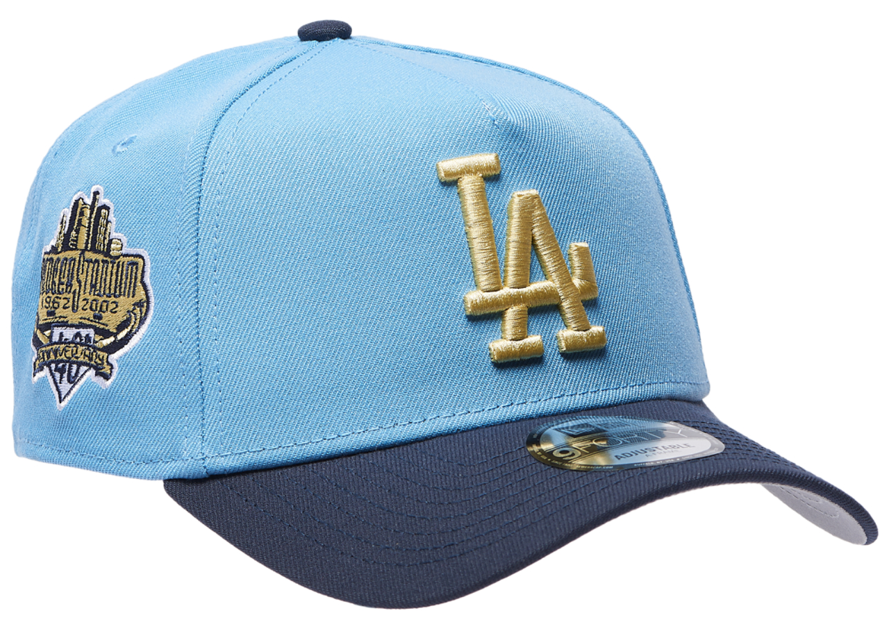 New Era Dodgers 9Forty A-Frame Cap Image 3 of 5. Tap to open photo gallery.