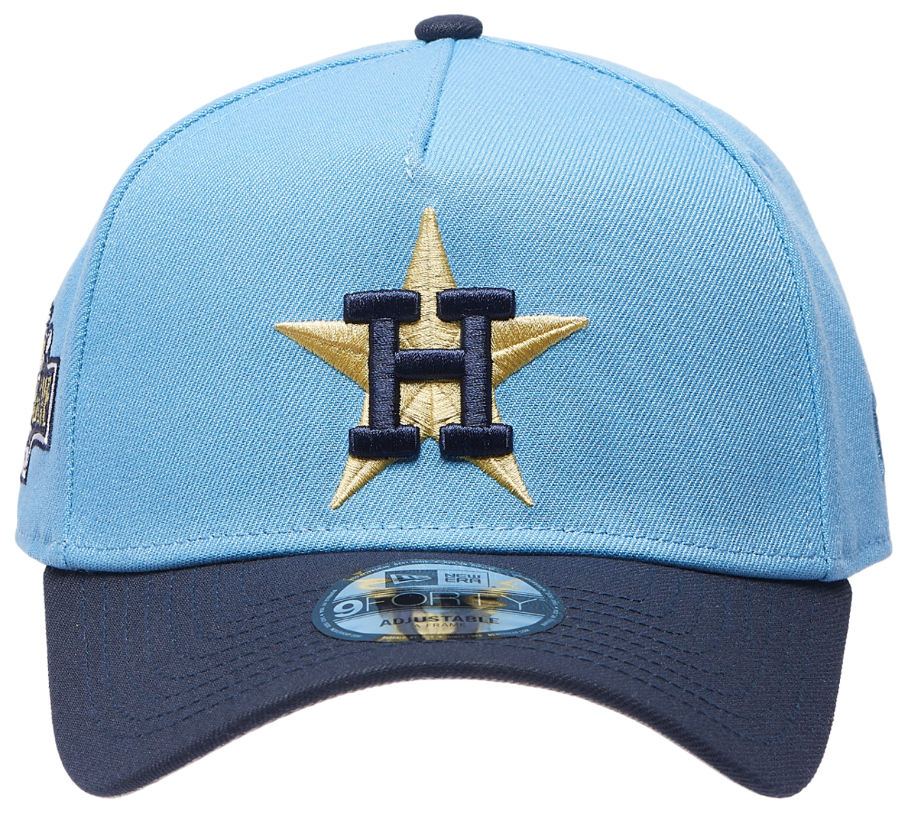 New Era Astros 9Forty A-Frame Cap Image 2 of 5. Tap to open photo gallery.