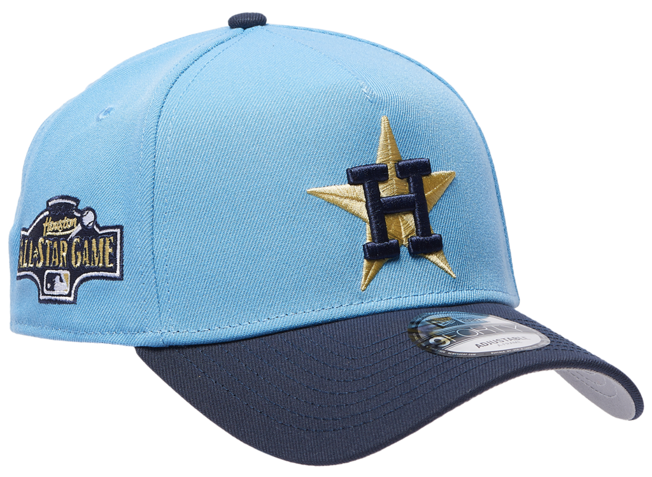 New Era Astros 9Forty A-Frame Cap Image 3 of 5. Tap to open photo gallery.