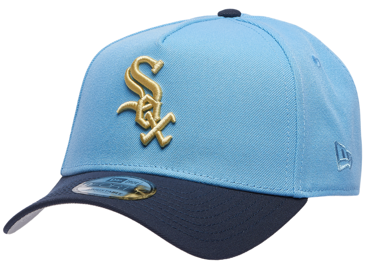 New Era White Sox 9Forty A-Frame Cap Image 1 of 5. Tap to open photo gallery.