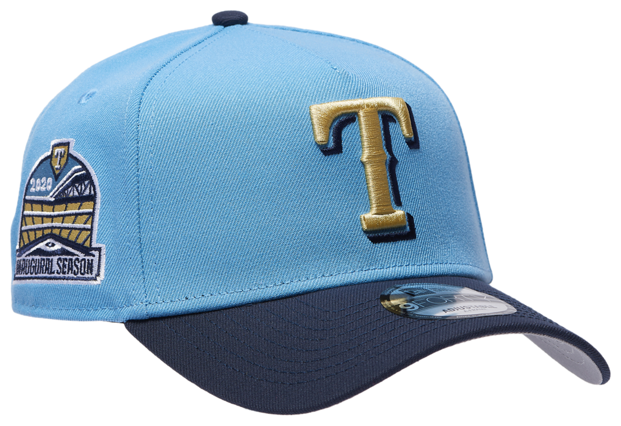 New Era Rangers 9Forty A-Frame Cap Image 3 of 5. Tap to open photo gallery.