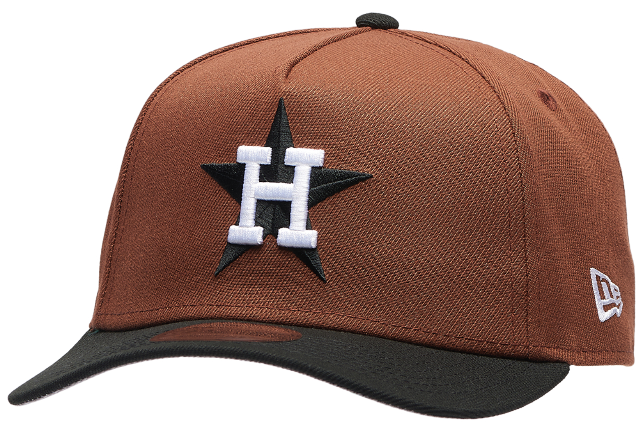 New Era Astros 9FORTY A-Frame Cap Image 1 of 5. Tap to open photo gallery.