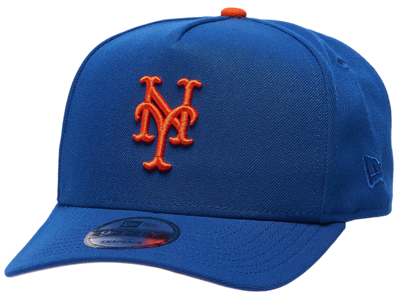 New Era Mets 950 A Frame 25th Anniversary Curved Cap - Men's