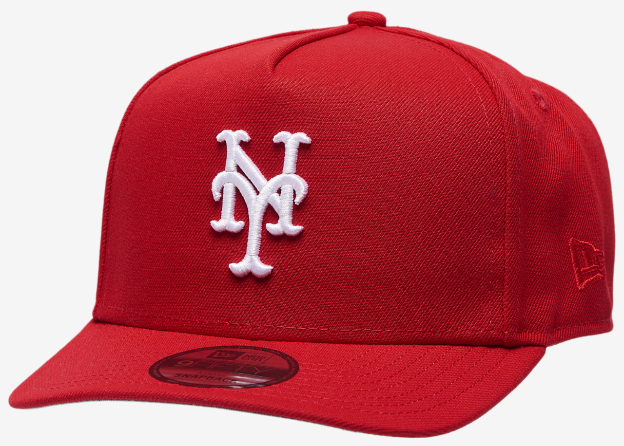 New Era Mets 950 A Frame 50th Anniversary Curved Cap Image 1 of 5. Tap to open photo gallery.