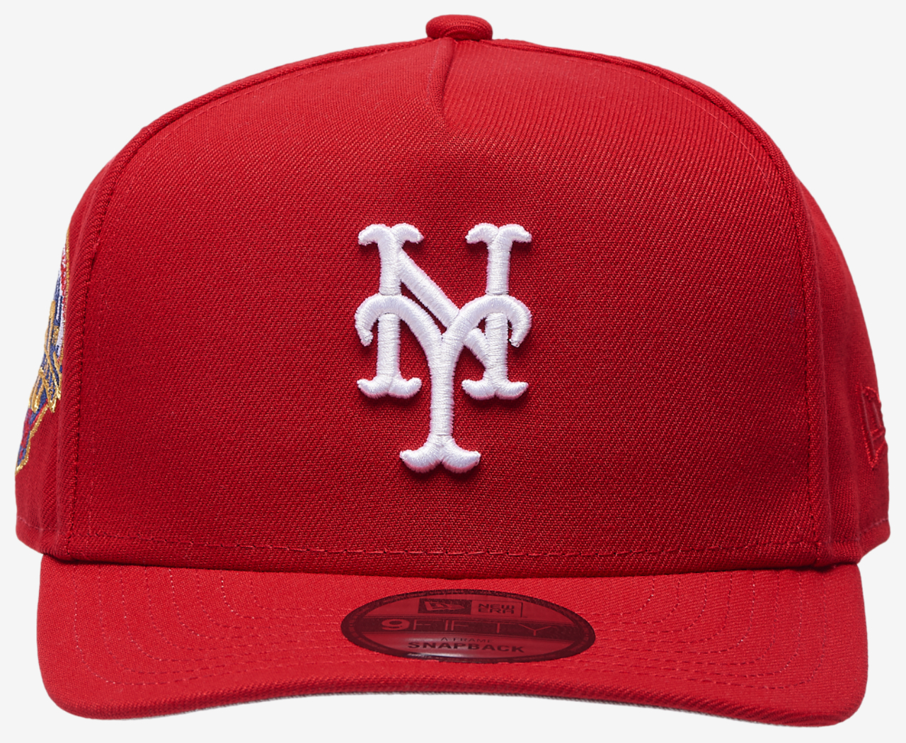 New Era Mets 950 A Frame 50th Anniversary Curved Cap Image 2 of 5. Tap to open photo gallery.