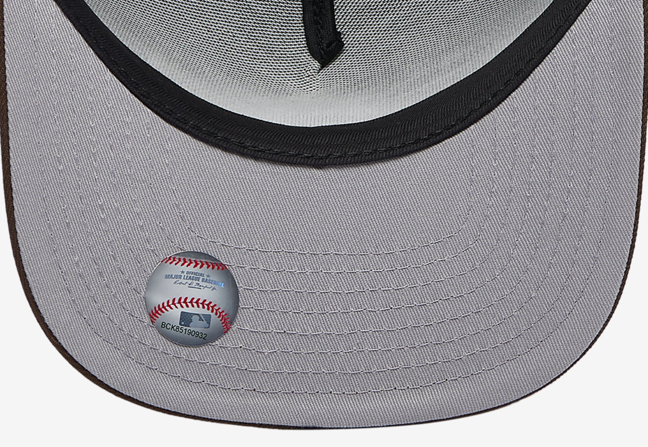 New Era Mets 950 A Frame 40th Anniversary Curved Cap Image 5 of 5. Tap to open photo gallery.