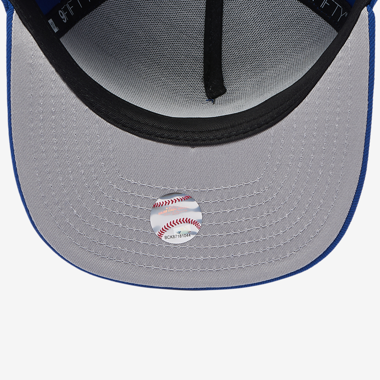 New Era Dodgers 40th Curved 9FIFTY A-Frame Cap Image 5 of 5. Tap to open photo gallery.