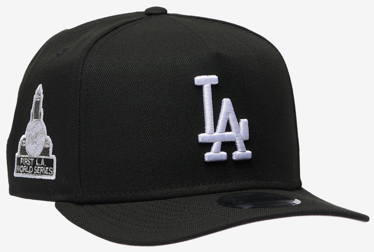 New Era Dodgers '59 WS Curved 9FIFTY A-Frame Cap Image 3 of 5. Tap to open photo gallery.