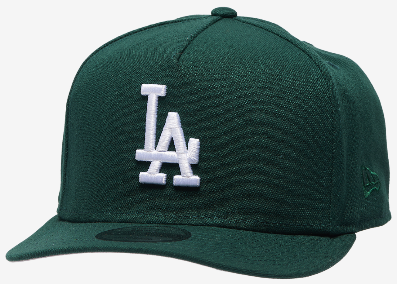 New Era Dodgers '24 WS Curved 9FIFTY A-Frame Cap Image 1 of 5. Tap to open photo gallery.