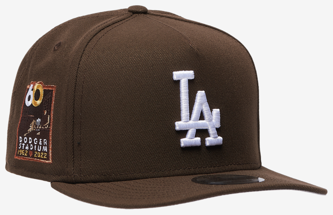 New Era Dodgers 60th Curved 9FIFTY A-Frame Cap Image 3 of 5. Tap to open photo gallery.
