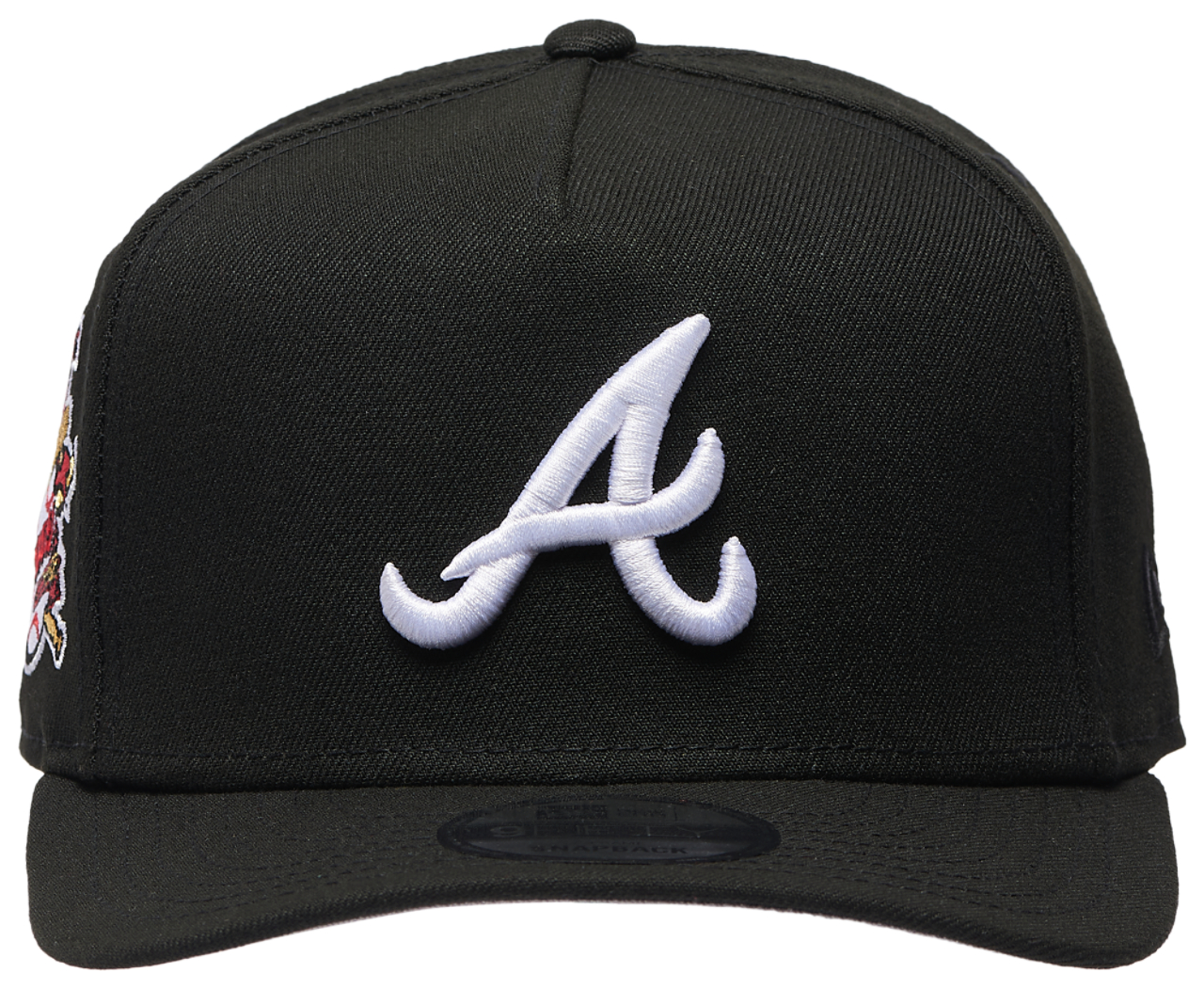 New Era Braves 30th Curved 9FIFTY A-Frame Cap - Men's | Foot Locker