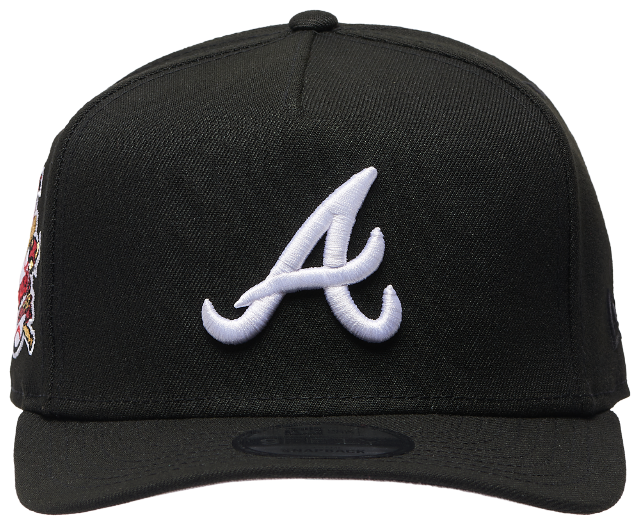 New Era Braves 30th Curved 9FIFTY A-Frame Cap - Men's | Foot Locker