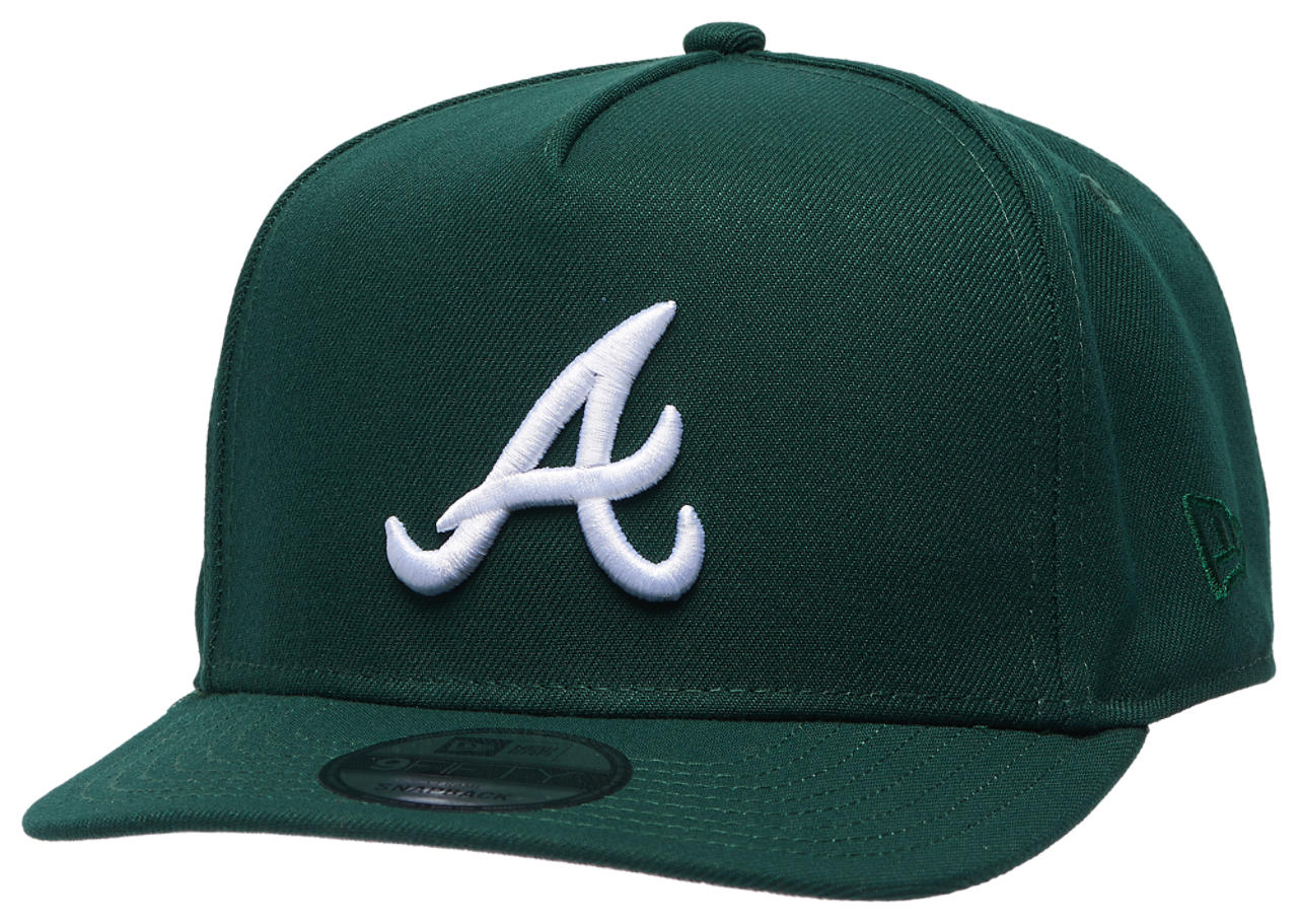New Era Braves ING Curved 9FIFTY A-Frame Cap - Men's | Foot Locker