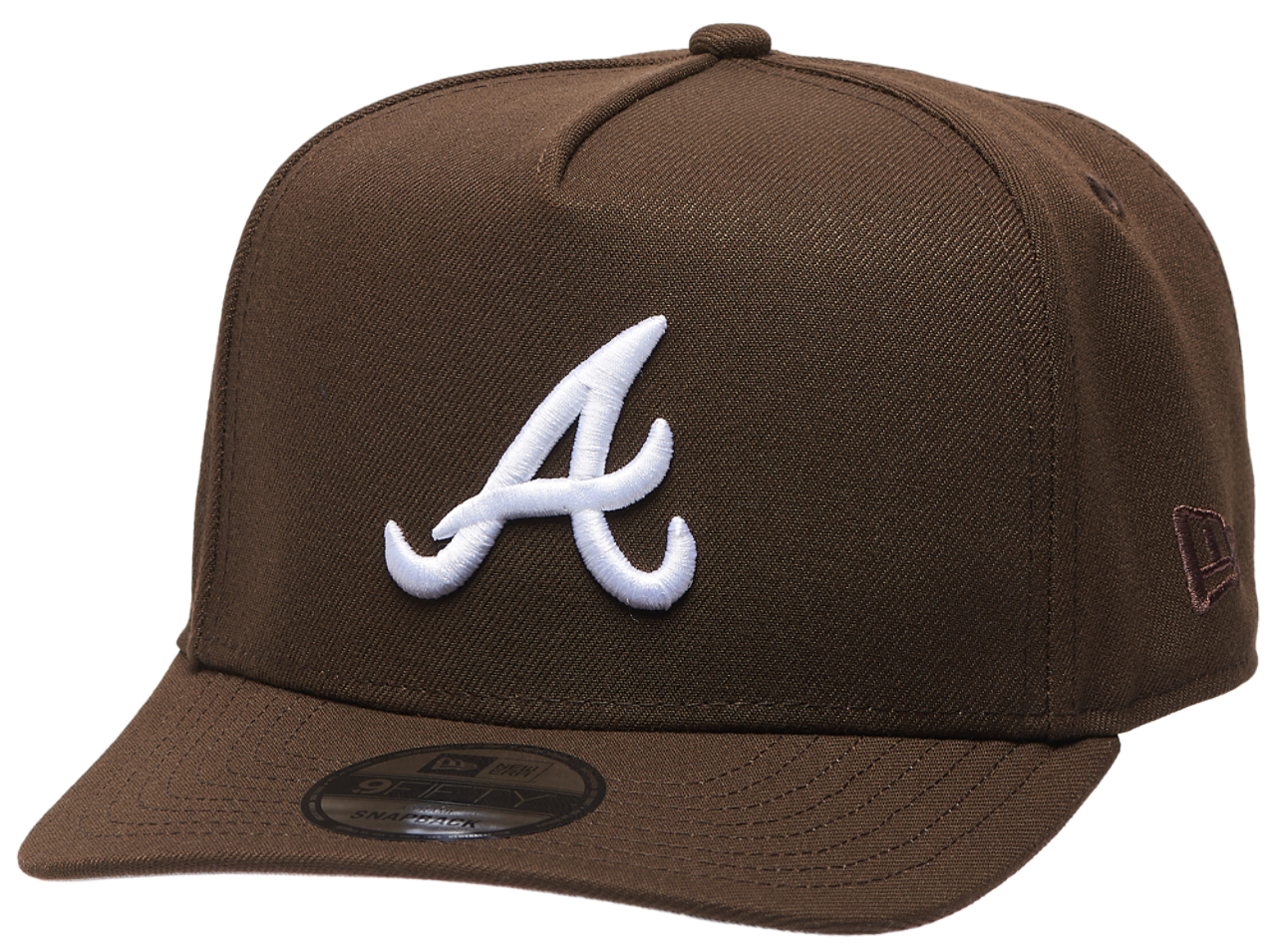 New Era Braves FS TF Curved 9FIFTY A-Frame Cap - Men's | Foot Locker