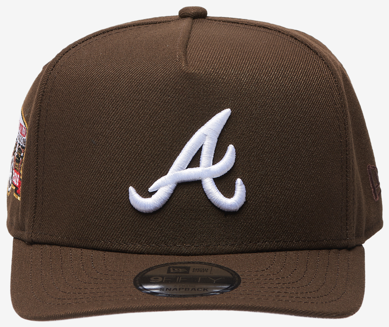 New Era Braves FS TF Curved 9FIFTY A-Frame Cap Image 2 of 5. Tap to open photo gallery.