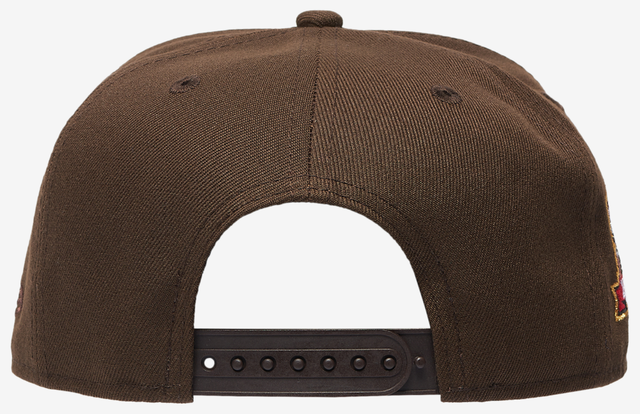 New Era Braves FS TF Curved 9FIFTY A-Frame Cap Image 4 of 5. Tap to open photo gallery.