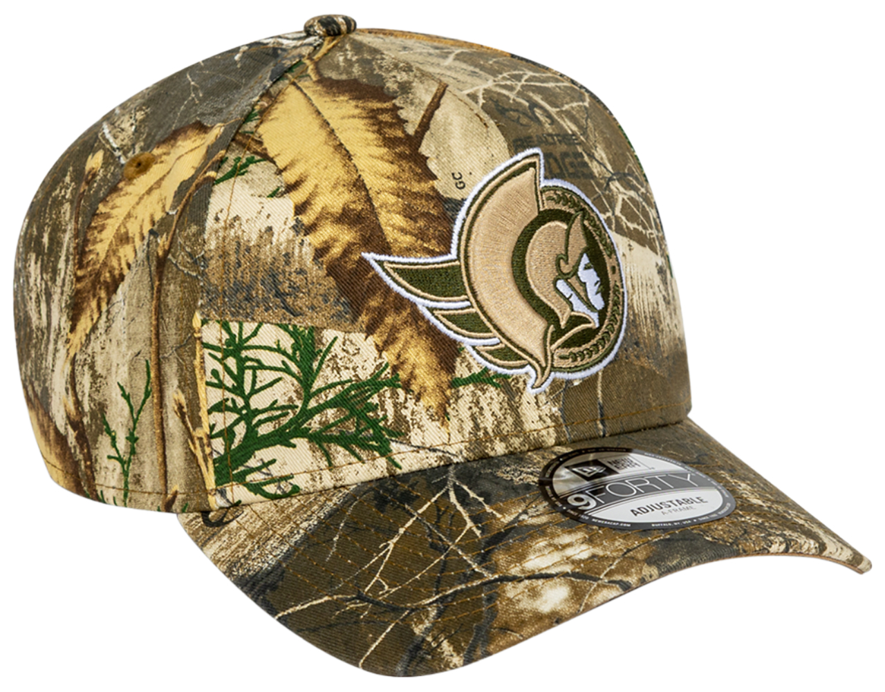 New Era Senators 940AF Real Tree Camo Cap  Image 3 of 4. Tap to open photo gallery.
