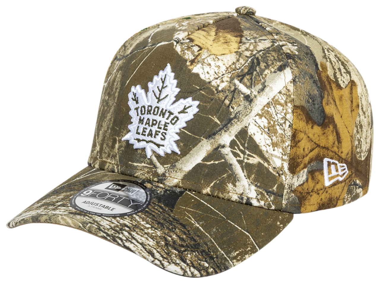 New Era Maple Leafs 940AF Real Tree Camo Cap  Image 1 of 4. Tap to open photo gallery.
